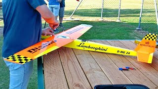 EINPROZENTER RC SPEED UP TO 250 MPH 400 KMH  WOOD CONSTRUCTION  FLIGHT DEMONSTRATION [upl. by Nauqas143]