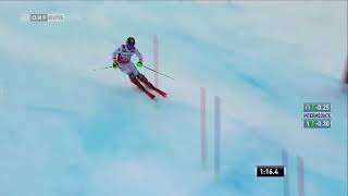 Marcel Hirscher Slalom SIEG Adelboden 2018 [upl. by Evelina]