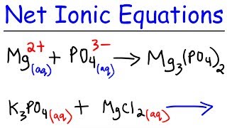 Precipitation Reactions amp Net Ionic Equations  Chemistry [upl. by Stag]