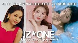 IZONE where are they now disbandment first anniversary [upl. by Odlawso160]