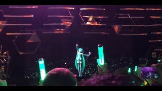 VIP View Hatsune Miku Concert 2018 Los Angeles HD 1080P 60FPS Full Length [upl. by Yenohtna]