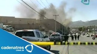 Explosión en maquiladora de dulces en Ciudad Juárez hay un muerto y decenas de heridos [upl. by Mojgan]