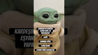 yoda trending babyyoda memes grogu starwars tiktok selena shortsvideo youtubechannel [upl. by Irem]