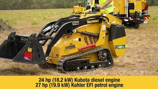 The Vermeer S450TX Mini Skid Steer  Quick Overview [upl. by Irish]