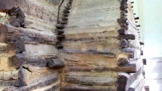 Log Cabin at Lincolns Birthplace [upl. by Ydassac680]