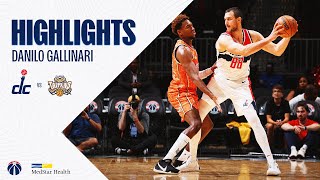 Highlights Danilo Gallinari scores 15 points in Washington Wizards preseason debut [upl. by Alessandro]