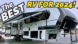 The most IMPRESSIVE fifth wheel RV Ive seen for 2024 Brinkley Model Z 3610 with officebunk room [upl. by Issiah]