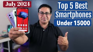 Top 5 Best Phones Under 15000 in July 2024 I Best 5G Mobile Under 15000 [upl. by Ahsened]