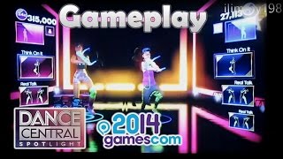 Dance Central Spotlight  Gamescom 2014 Gameplay  Emilia amp Glitch [upl. by Llecram]