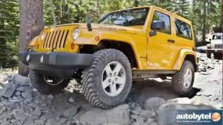 2012 Jeep Wrangler Test Drive amp SUV Review [upl. by Blanch]