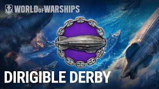 Dirigible Derby in Update 0111  World of Warships [upl. by Aldwin]