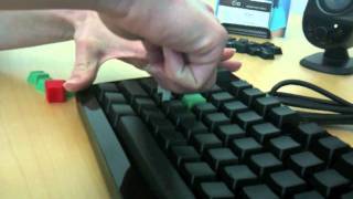 Replacing the Keycaps on Your Mechanical Keyboard [upl. by Dnomyar]