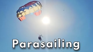 Wakacje w Turcji  Plaża Hotel  Parasailing [upl. by Enaamuj]