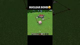 ☢️ Ultimate Minecraft Nuclear Bomb Tutorial Crazy Destruction [upl. by Rimisac]