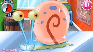 Nickelodeon Pet Vet  SpongeBob  Gary  Ice Cream Kitty  Funny Video Game HD [upl. by Dasteel]