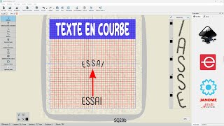 Mettre un Texte en Courbe avec Inkscape Exubérance Artistic Digitizer [upl. by Demmahum90]