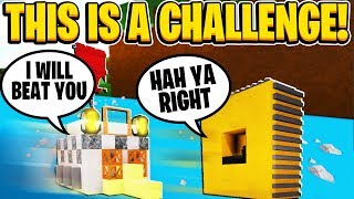 THIS IS A CHALLENGE In Build A Boat For Treasure In Roblox [upl. by Ramuk]