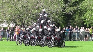 Royal Signals Motorcycle Display Team 2014 [upl. by Adnaloy]