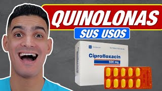 🔵 QUINOLONAS Apréndete CUÁLES son sus USOS y REACCIONES ADVERSAS Repaso de Farmacología💊 [upl. by Okiron]