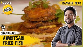 Ranveer Brars healthy Amritsari airfried fish  Amritsari fried fish recipe  Healthy Fish recipe [upl. by Llehcnom]