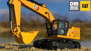 Diecast Masters 116 RC Cat® 320 Hydraulic Excavator with Grapple and Hammer [upl. by Oijimer]