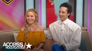 Johnny Weir amp Tara Lipinski Rate Stars Recent Fashion Statements  Access Hollywood [upl. by Aicirpac]