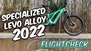 Specialized Levo Alloy 2022 OasisBlk I Flightcheck  WatzUpbike [upl. by Lardner]