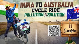 INDIA to AUSTRALIA Cycle RIDE  Pollutionకి Solution  Travel Vlogs  Cycle Vlog  Ranjith On Wheels [upl. by Ailekat805]