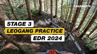 Stage 3  Leogang Practice  Enduro World Cup 2024 [upl. by Osnofla]