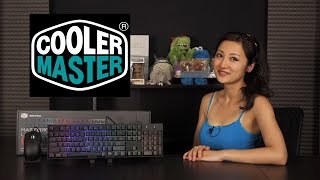 Cooler Master MasterKeys Lite L RGB KeyboardMouse Combo Overview  Lighting Tutorial [upl. by Roeser]