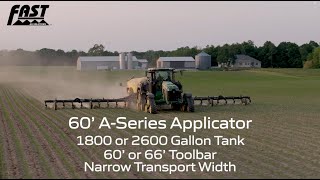 Fast 60 ASeries Liquid Fertilizer Applicator Walkaround [upl. by Mulligan488]