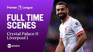 FULLTIME Liverpool beat Crystal Palace to go four points clear at the top of the Premier League 🔝 [upl. by Tinya]