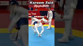 Taekwondo olympics 2024 🥈 Zaid Kareem taekwondo fighting ajaytamangtkd shorts [upl. by Divine]