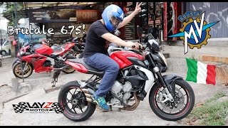 Test Ride MV AGUSTA BRUTALE Falling in Love [upl. by Sakiv]