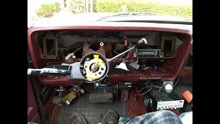 1989 Dodge Ramcharger Steering Column Swap [upl. by Stodder]