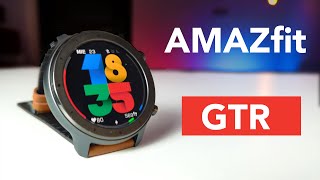 مميزات وعيوب الساعة الذكية Amazfit GTR [upl. by Nohtahoj]