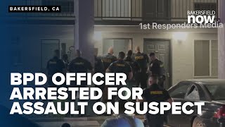 Bakersfield police officer arrested after alleged misconduct with K9 officer during arrest [upl. by Idaline]