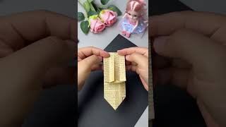 Come and fold an interesting sword with me Parentchild crafts kindergarten crafts handmade D [upl. by Lareena]