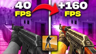 ¡OPTIMIZAR CSGO y aumentar los FPS al máximo Guía completa [upl. by Adamsen233]