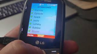 LG Cosmos 3 ringtones [upl. by Northrop291]