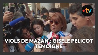 Procès des viols de Mazan  Gisèle Pélicot témoigne pour la première fois [upl. by Gnehc346]