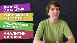 Разные ВИДЫ АНАЛИТИКОВ  чем они отличаются Аналитик данных продуктовый аналитик и другие [upl. by Adniralc]