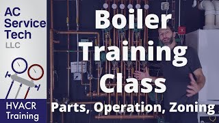 Boiler Training Class Parts Operation Zoning Explained [upl. by Hescock]