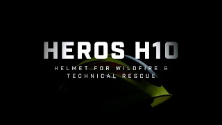 HEROS H10 Helmet for wildfire amp technical rescue  Rosenbauer [upl. by Nayab214]