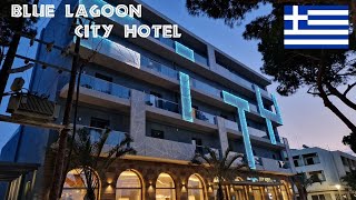 Hotel Blue Lagoon City  Kos Town  Greece  Room and Swimming Pool  Very nice hotel  May 2024 [upl. by Heman276]