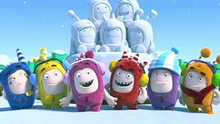 Oddbods  Kejahilan Salju  BARU  Kartun Lucu Untuk AnakAnak [upl. by Attelliw721]