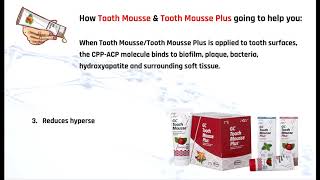 TOOTH MOUSSE AND TOOTH MOUSSE PLUS [upl. by Ennayoj]