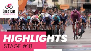 Giro dItalia 2024  Stage 18 Highlights [upl. by Foskett]