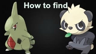 How to find Pancham and Larvitar  Pokemon Brick Bronze [upl. by Thacher]