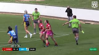 2020 CRRL  Ladies Tag Grand Final Highlights  Queanbeyan Blues v Gungahlin Bulls [upl. by Raimes402]